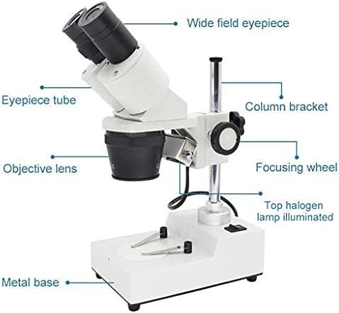 Binokularni stereo mikroskop industrijski stereo mikroskop s gornjim LED osvjetljenjem alat za popravak lemljenja PCB-a mobilnog