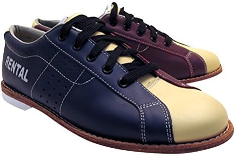 Bowlestore muški klasični plus cipele za iznajmljivanje kuglanja, 10 1/2 us m, plava/crvena/vrhnja