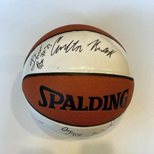 2015 NBA novajlija Multi potpisana Spalding košarka - Košarka s autogramima