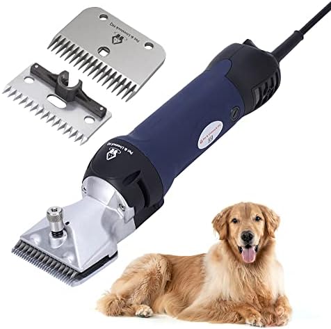 Profesionalne škare za pse za gustu dlaku - komplet za šišanje pasa za teške uvjete rada - set britvica za velike pse-trimer