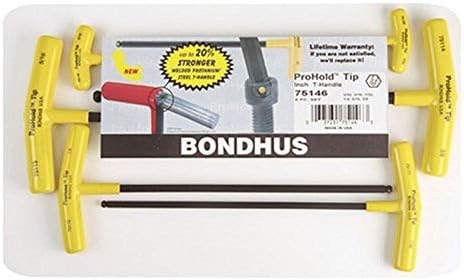 Bondhus 75146 SET od 6 Handlesa Balddrivera s vrhom propisa, veličine 5/32-3/8-inča