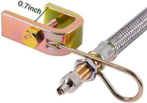 TCJ-CHEN 2PCS nehrđajući čelik 7 /180 mm, adapteri za produženje guma za gume za gumu