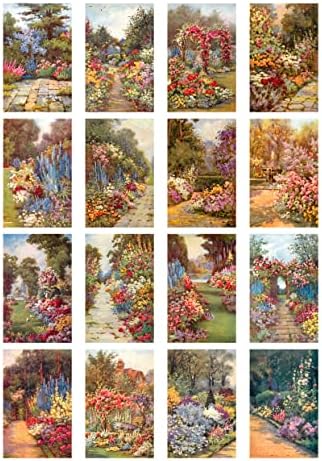 DECOUPAGE PAPER PAKET Prekrasne cvijeće Gardens Love Flonz Vintage Styled St Valentive Birthday Cards Slike za Decoupage,