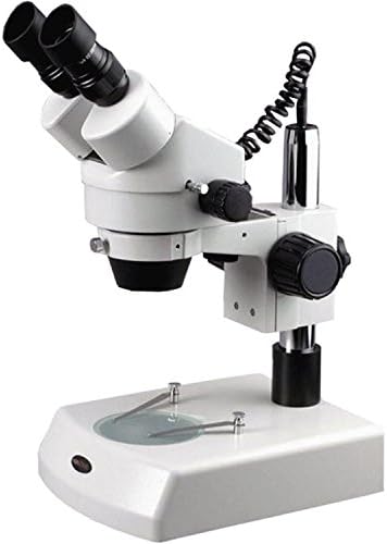 AMSCOPE SM-2BX Profesionalni binokularni stereo zum mikroskop, WH10X okupate, 3,5x-45x uvećanje, 0,7x-4,5x Zoom Cilj, gornja