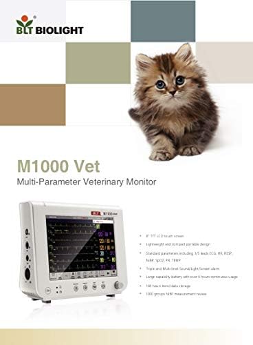 Višeparametarski veterinarski monitori od 91000 inča