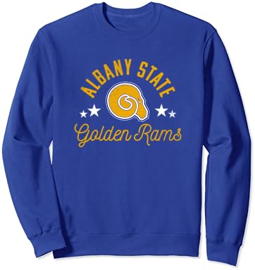 Twiphirt logotipa Albany State University Golden Rams logotip