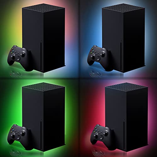 Lightbox RGB LED traka za Xbox Series X/S/One Console, PS5. 12 boja 366 efekata, pribor za ukrašavanje vodootporna fleksibilna