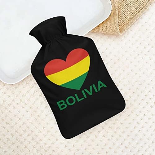 Ljubav bolivija boca s toplom vodom gumeni krevet toplija slatka topla vreća s poklopcem za razdoblje ublažavanja bolova