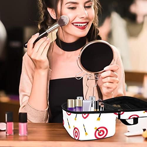 Darts Game Makeup Bag Cosmetic Togs Torba za organizatore za šminku za žene i djevojke