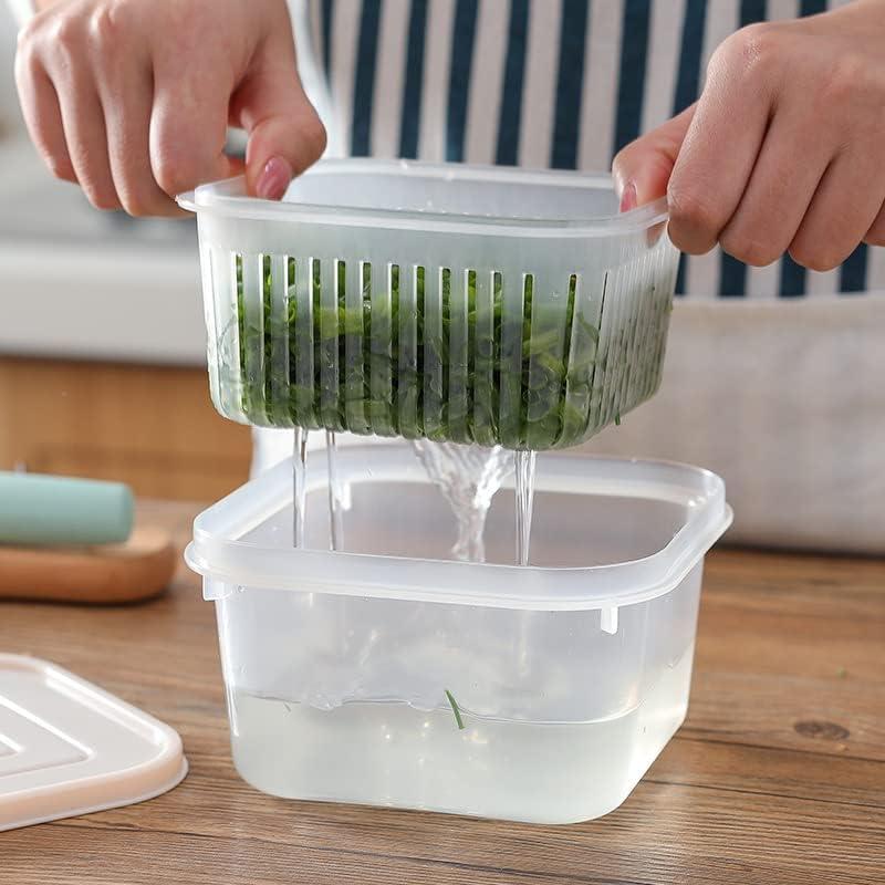 5pcs zeleni luk đumbir češnjak kutija za čuvanje svježeg povrća u hladnjaku kuhinjski poklopac za odvod 5pcs