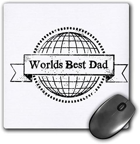 Najbolji tata na svijetu - bijela podloga za miša, 8 do 9,5 inča