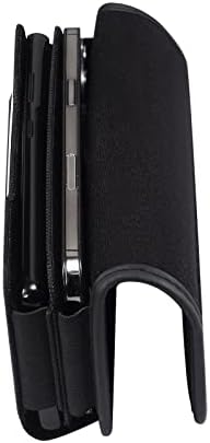 Telefonska kolica DUALNI POKETS Rogged najlonski holster za telefonske remen za Samsung Galaxy S22 Ultra, S22 Plus, za iPhone