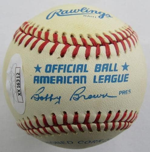 Lefty Gomez potpisao automatsko autogram Rawlings Baseball JSA XX16312 - Autografirani bejzbol