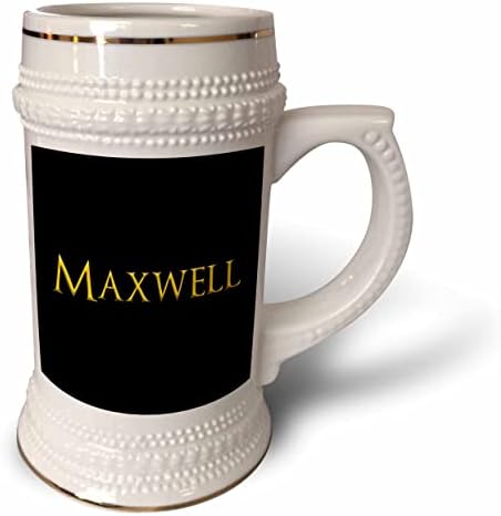 3Drose Maxwell elegantno ime dječaka u SAD -u. Elegantan amulet. - 22oz Stein šalica