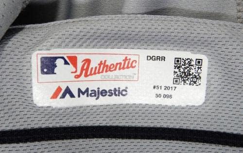 2017 Detroit Tigers Jacoby Jones 51 Igra izdana siva dres Mr.i Patch 50 943 - Igra korištena MLB dresova