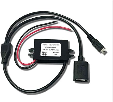 Autek DC Converter Buck Modul 12V24V Pretvori u 5V ， USB izlazni adapter Micro USB