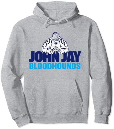 John Jay College za kazneno pravosuđe Bloodhounds složio je pulover kapuljaču