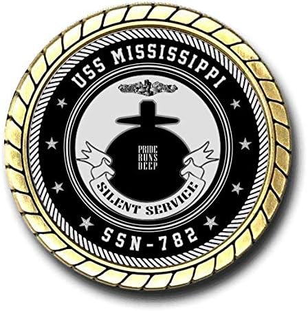 USS Mississippi SSN -782 COINSKA IZLAZA USLUGE USLUGE - Službeno licencirano