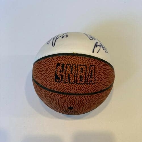 Devin Ebanks & Da'sean Butler potpisali su autografije Spalding NBA mini košarka - Košarka s autogramima