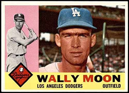 1960. Topps 5 Wally Moon Los Angeles Dodgers Ex/Mt Dodgers