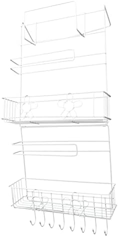 Zerodeko police za ormariće viseći nosači željezna žica polica hladnjak hladnjak bočni držač ormarića vrata za ugradnju stalak