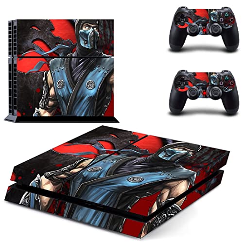 Za PS4 Slim - Game Ninja Mortal Best War Kombat X PS4 ili PS5 naljepnica kože za PlayStation 4 ili 5 konzola i kontrolera