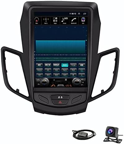 Wooyi GPS Navigacija za Ford Fiesta 2009-2015 Double DIN CAR Stereo 9.7 Multimedijski igrač zaslona osjetljivog na dodir