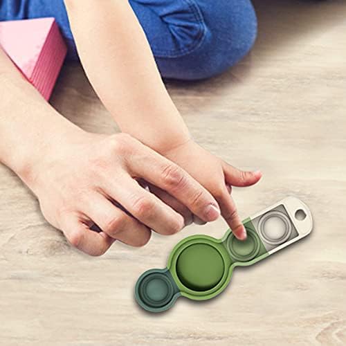 Zaštitna torbica za igračke za igračke, Anti-izgubljeni silikon s prstenom za privjesak za ključeve, dizajniran za tragač