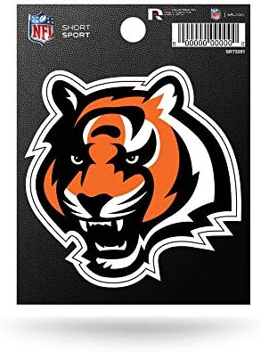 Rico Industries NFL Cincinnati Bengals Die Cut timski logotip kratki sportski naljepnica