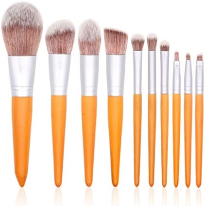 SDFGH 10 Makeup četkica Set ljepota alati za drvena ručka četkica za sjenilo puni set četkica za šminku