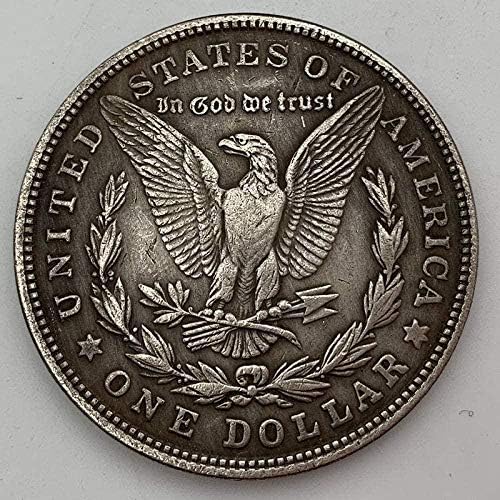 Izazovni novčić 1896 Wanderer lubanje utisnuti antički bakar stari srebrni komemorativni novčić kolekcionarski novčić bakar