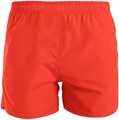 Wenkomg1 plaže kratke hlače za muškarce, brze suhe elastične struke kratke hlače kratke hlače za vježbanje plivanja bez mrežice