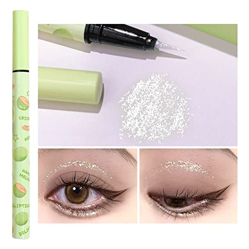 ; Super vodootporna, otporna na znoj, dugotrajna tekuća olovka za oči koja se ne razmazuje, šarena, bez šminke, sredstvo