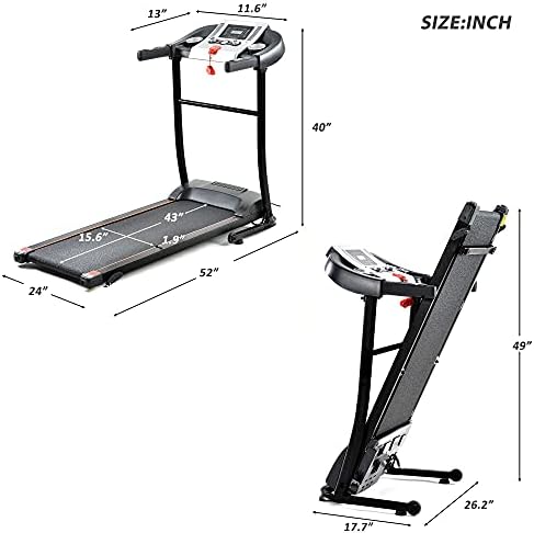 Treadmill s automatskim nagibom električnih trkačkih staza, sklopiva staza za trčanje u zatvorenom stazi za hodanje za dom