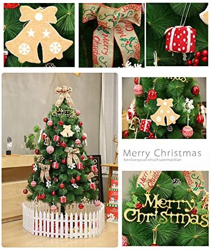 Caixin unaprijed ukrašeno umjetno božićno drvce, Premium Xmas Tree Jednostavno se sastavljaju s čvrstim metalnim postoljem