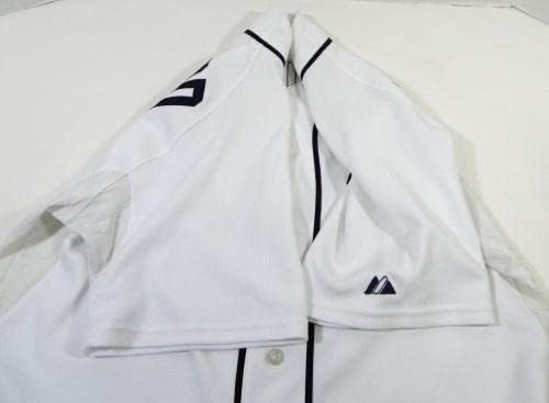 2008 Detroit Tigers Rafael Belliard 17 Igra je koristio White Jersey 42 DP20688 - Igra korištena MLB dresova