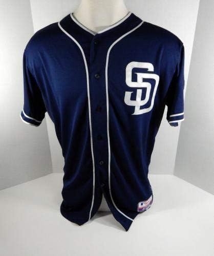 2015 San Diego Padres Alex Dickerson 54 Igra izdana mornarički Jersey SDP0659 - Igra korištena MLB dresova