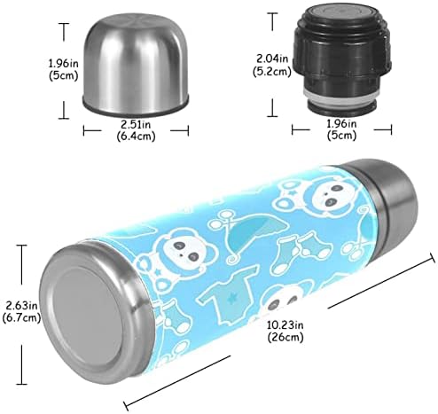 Izolirani vrč za vodu za putovanja - 1L vakuumska boca s plastičnom šalicom - boca vode od nehrđajućeg čelika za planinarski