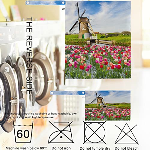 vjetrenjača od tulipana 2kom Nizozemska torba za mokru odjeću s džepovima s patentnim zatvaračem, periva, višekratna, prostrana