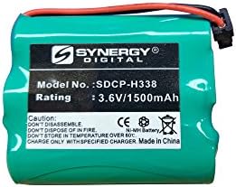 Synergy digitalne bežične telefonske baterije, surađuje s Panasonic KX-TC976 Besbojni telefon ,, Combo-Pack uključuje: 3