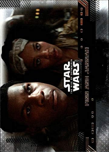 2019. Topps Star Wars The Rise of Skywalker Series One 70 Finn i Jannah Trading Card