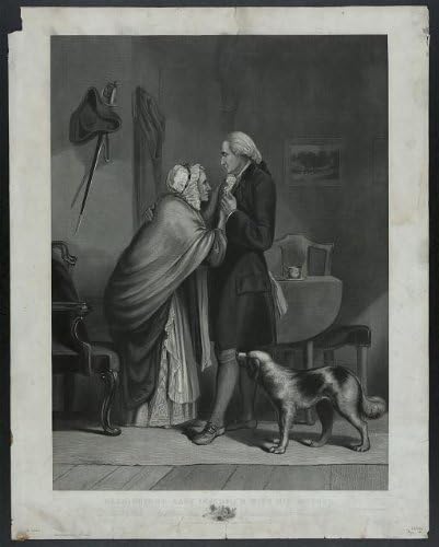 PovijesneFindings Foto: posljednji intervju Washingtona s majkom Georgeom Washingtonom, starijom ženom