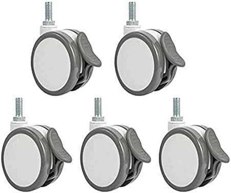 Umky Cousters kotača s kočnicama okretnim kotačima poliuretanski kotači kotači za zamjenu namještaja za kolica za kolica