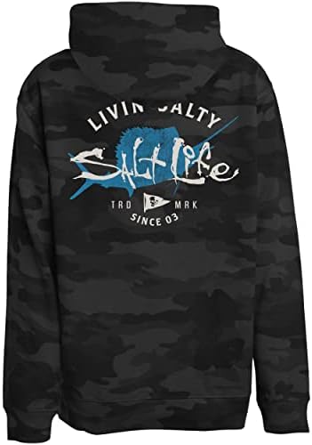 Salt Life Boys 'Camo Salty Sailin Youth Classic FIT FIT HOODIE