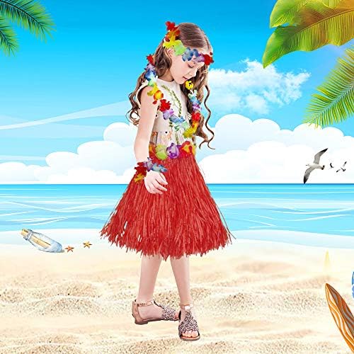 Borba za postizanje djevojčice elastične havajske suknje za plesačice s cvijećem s cvjetnim kostimom