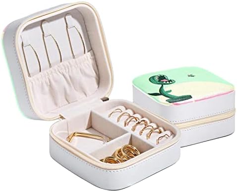 Rodailycay putnička kutija za nakit s dvostrukim patentnim zatvaračem, Venera Flytrap je simpatični organizator nakita Mali