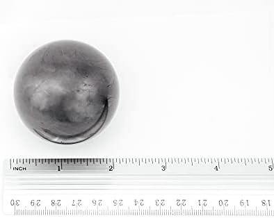 Karelianmasters Shungite Stone Kit - Pyramid 2 & Sphere Ball 2 sa postoljem i 6 naljepnica za mobitel, tablete, prijenosna