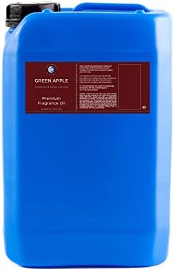 Mistični trenuci | Ulje za miris zelene jabuke - 5 kg - Savršeno za sapune, svijeće, bombe za kupanje, plamenici ulja, difuzori