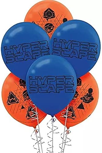 Hyperscape lateks baloni | Plava, narančasta - 12 | pakiranje od 6