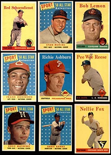 1958. Topps bejzbol kompletan set NM
